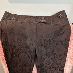 🛼SOHO Lace Pants Sz 12 NWOT